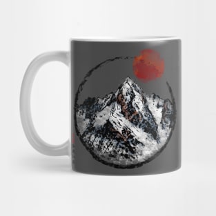 Sunset in Rocky Mountain Mug